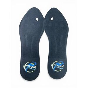 HealthyFeet L2 Fluid Technology Glycerin Massaging Insoles Black Mens